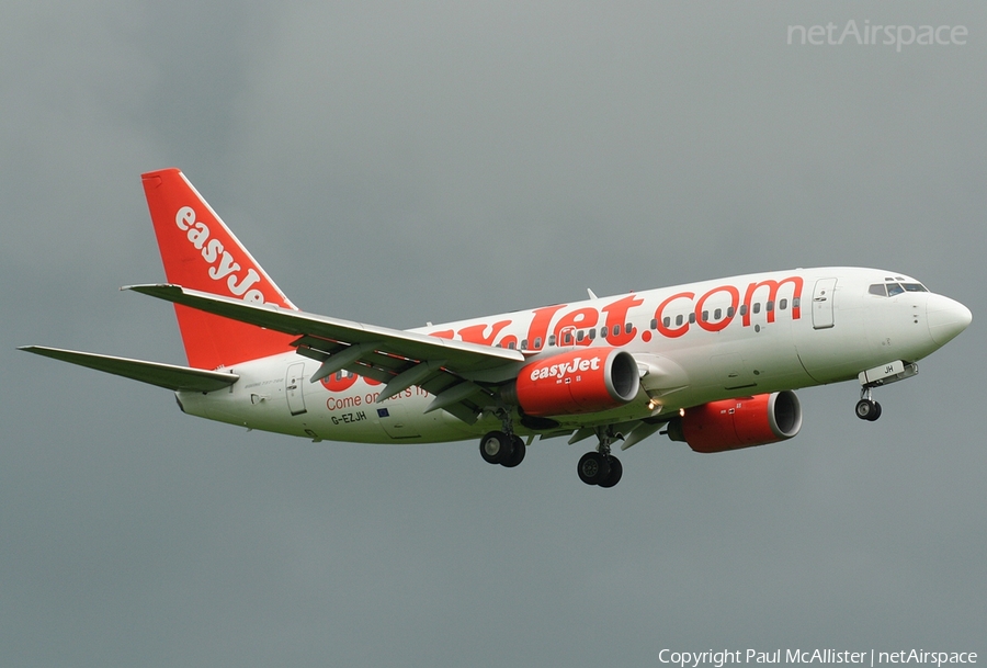 easyJet Boeing 737-73V (G-EZJH) | Photo 9083