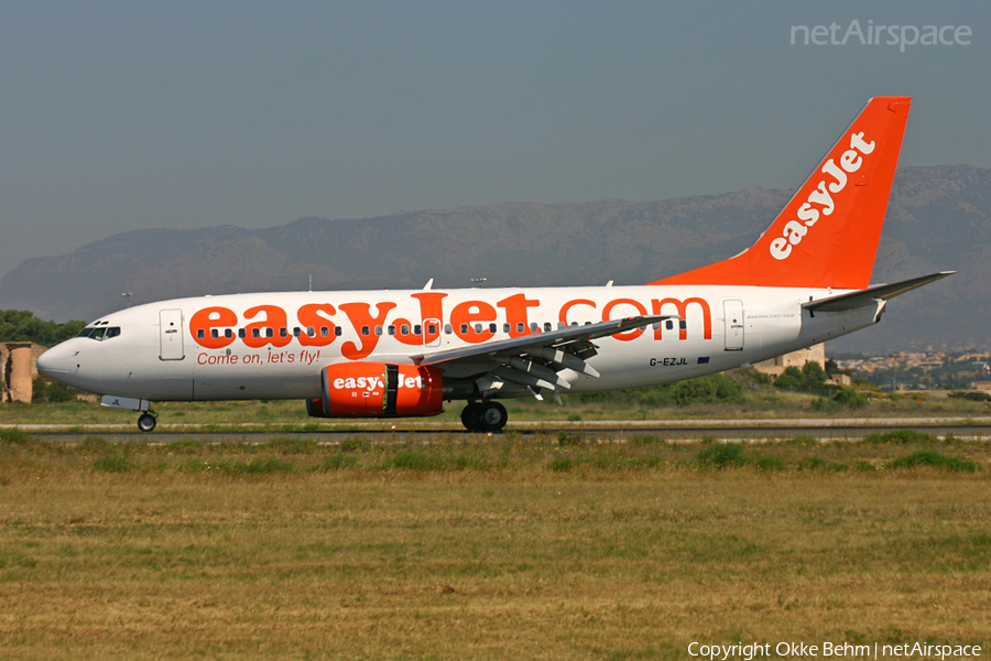 easyJet Boeing 737-73V (G-EZJL) | Photo 39095