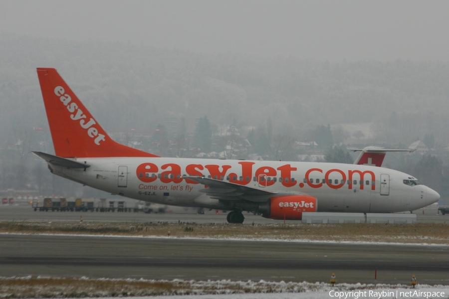 easyJet Boeing 737-73V (G-EZJL) | Photo 563172