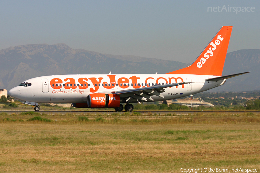 easyJet Boeing 737-73V (G-EZJN) | Photo 39096