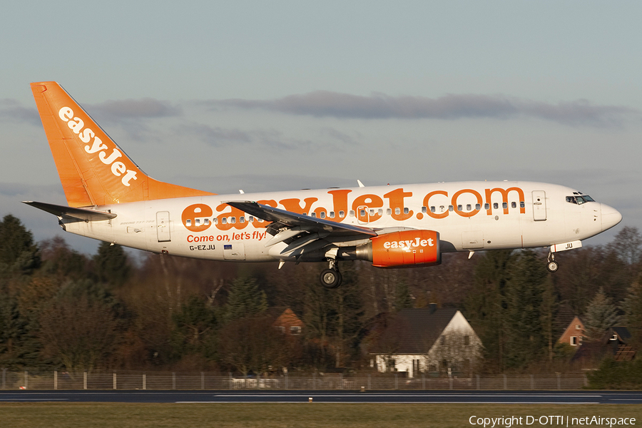 easyJet Boeing 737-73V (G-EZJU) | Photo 284773