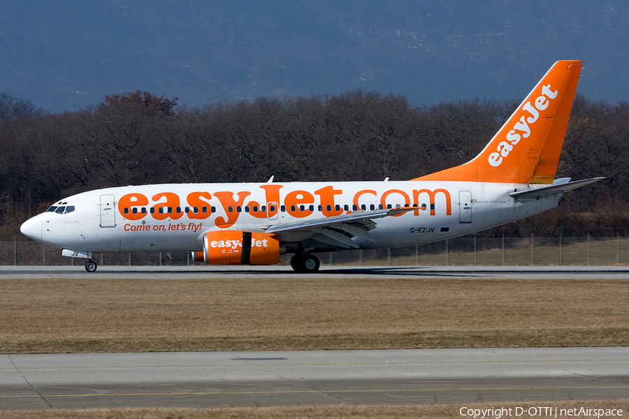 easyJet Boeing 737-73V (G-EZJV) | Photo 272206