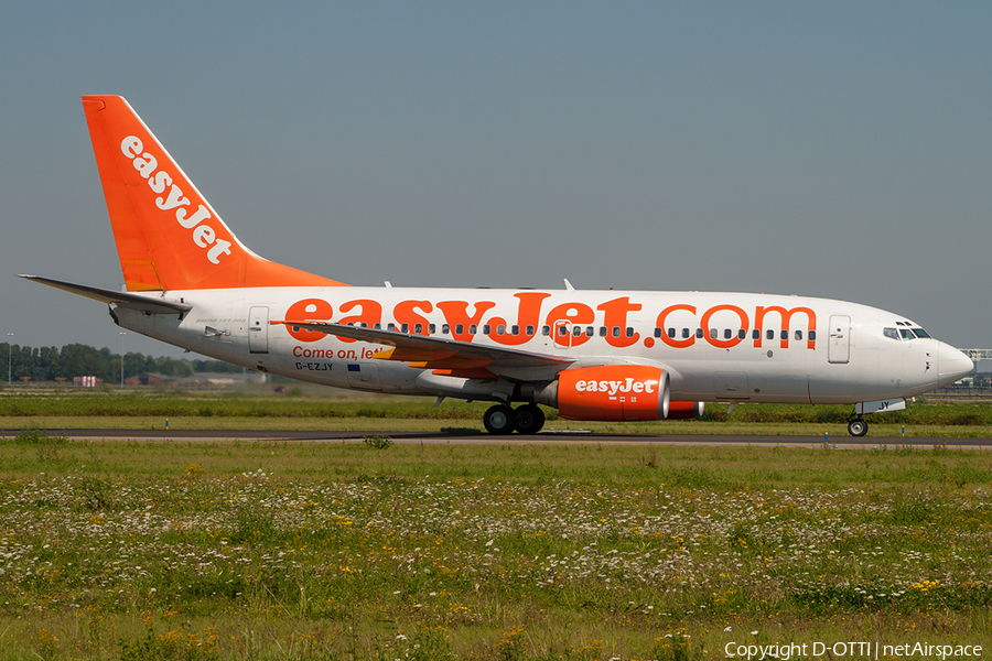 easyJet Boeing 737-73V (G-EZJY) | Photo 203091