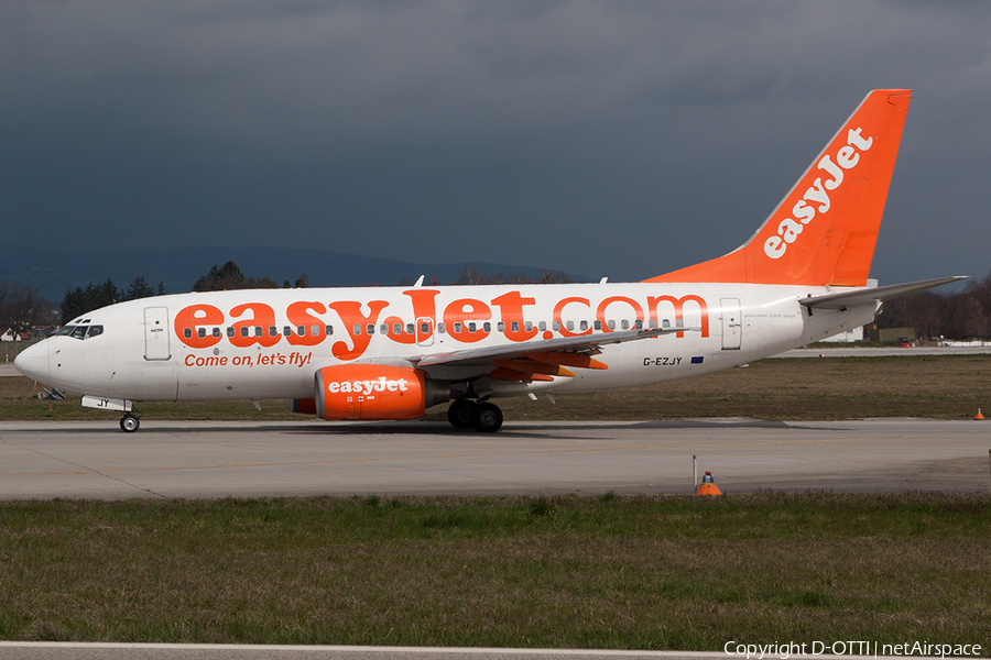 easyJet Boeing 737-73V (G-EZJY) | Photo 196062