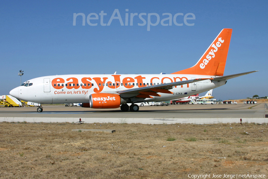 easyJet Boeing 737-73V (G-EZKA) | Photo 389637