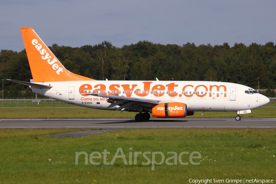 easyJet Boeing 737-73V (G-EZKD) | Photo 438787