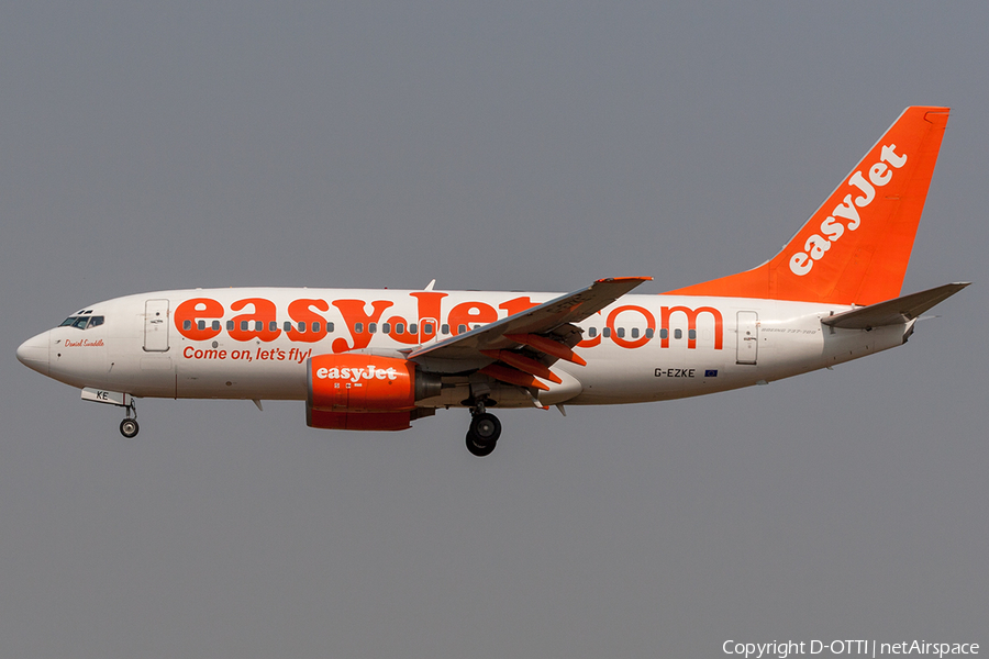 easyJet Boeing 737-73V (G-EZKE) | Photo 204824