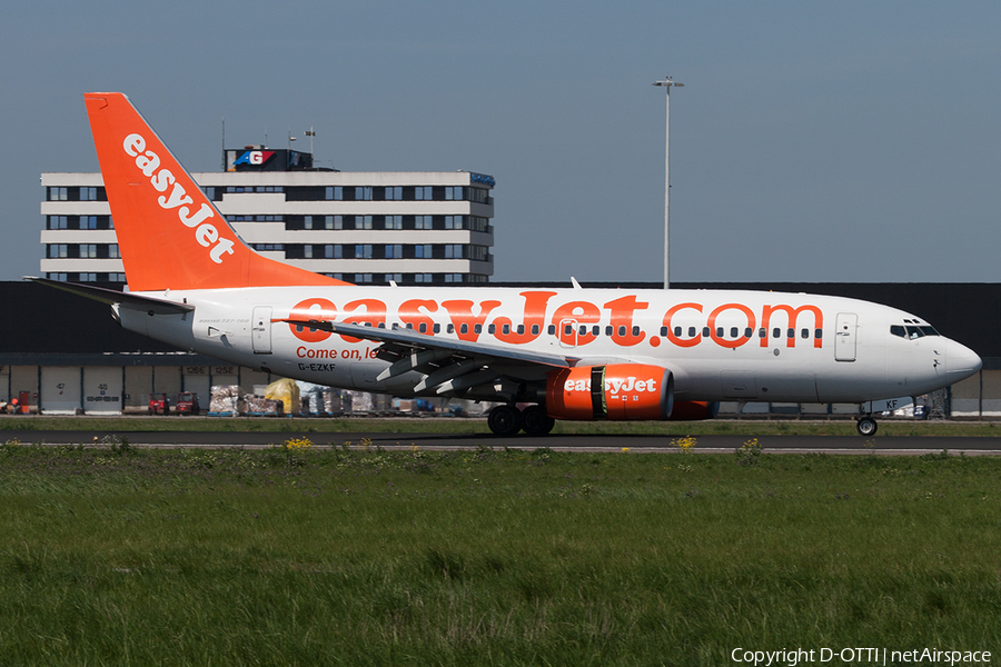 easyJet Boeing 737-73V (G-EZKF) | Photo 199460