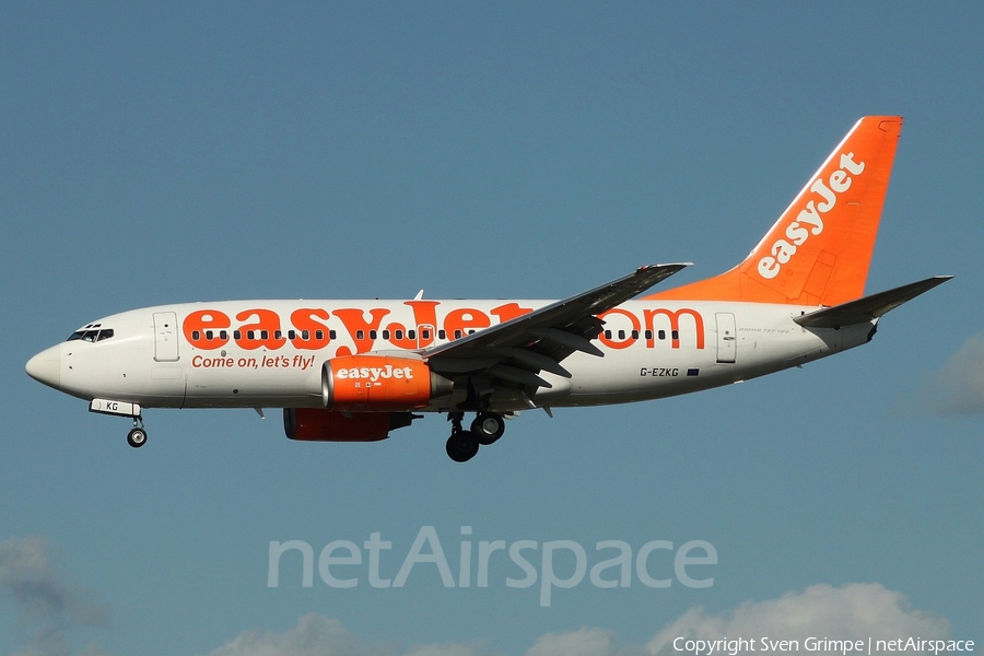 easyJet Boeing 737-73V (G-EZKG) | Photo 17021