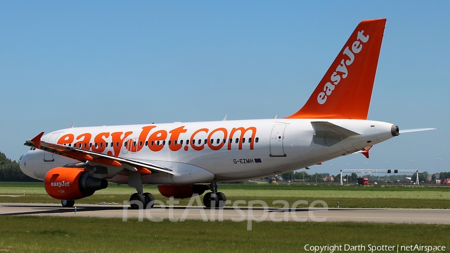 easyJet Airbus A319-111 (G-EZMH) | Photo 210799