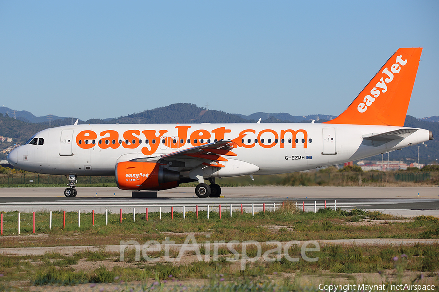 easyJet Airbus A319-111 (G-EZMH) | Photo 363218