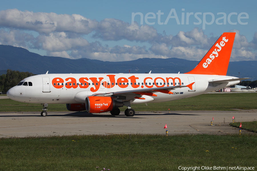 easyJet Airbus A319-111 (G-EZMH) | Photo 86307