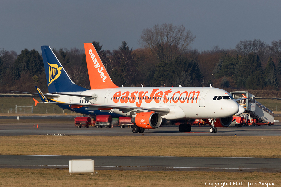 easyJet Airbus A319-111 (G-EZMH) | Photo 144350