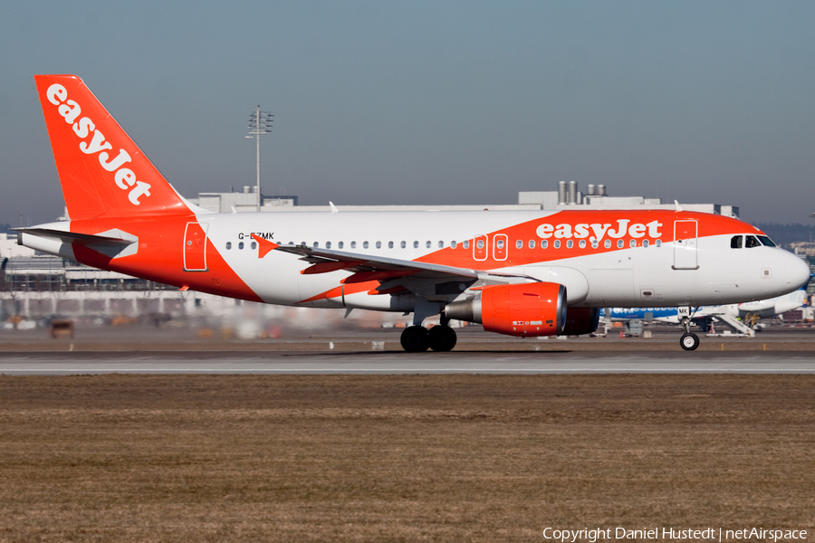 easyJet Airbus A319-111 (G-EZMK) | Photo 417052