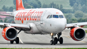 easyJet Airbus A319-111 (G-EZNC) at  Krakow - Pope John Paul II International, Poland