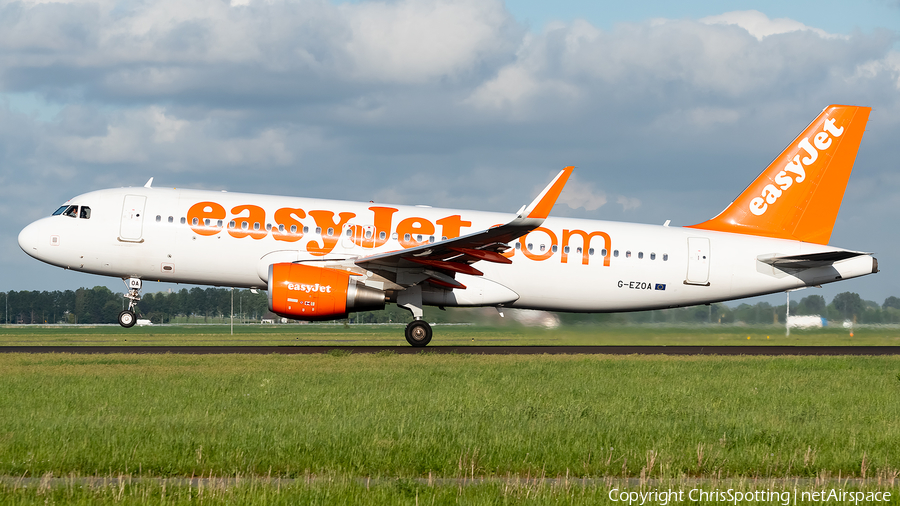 easyJet Airbus A320-214 (G-EZOA) | Photo 259557