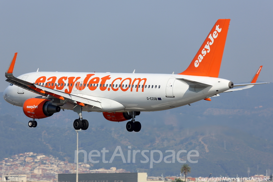 easyJet Airbus A320-214 (G-EZOB) | Photo 194613