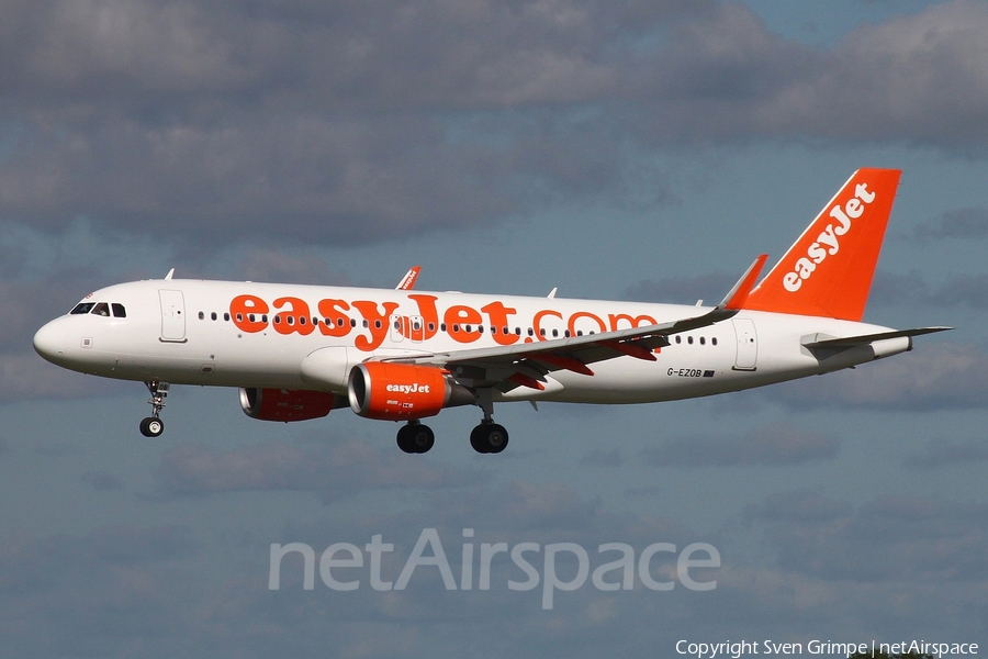 easyJet Airbus A320-214 (G-EZOB) | Photo 123977