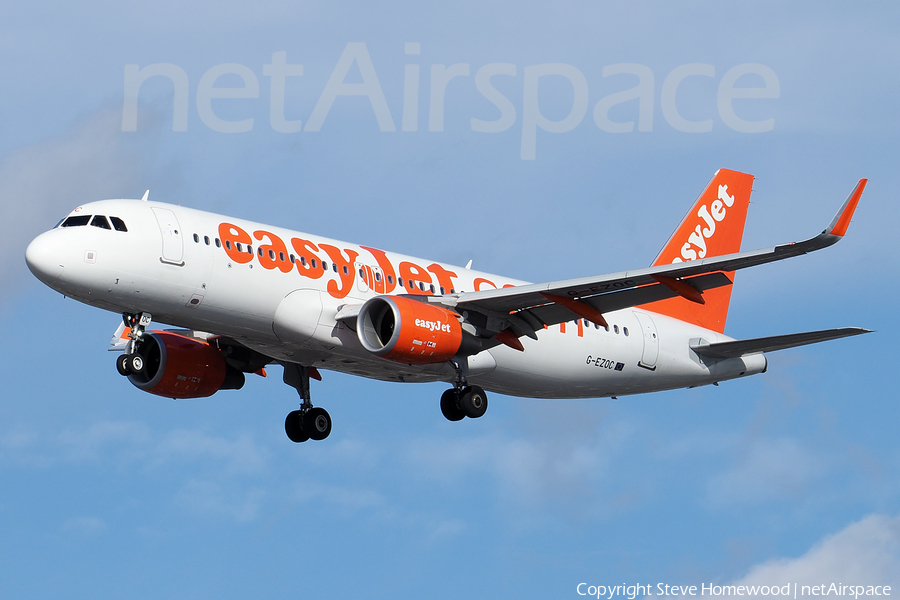 easyJet Airbus A320-214 (G-EZOC) | Photo 149809
