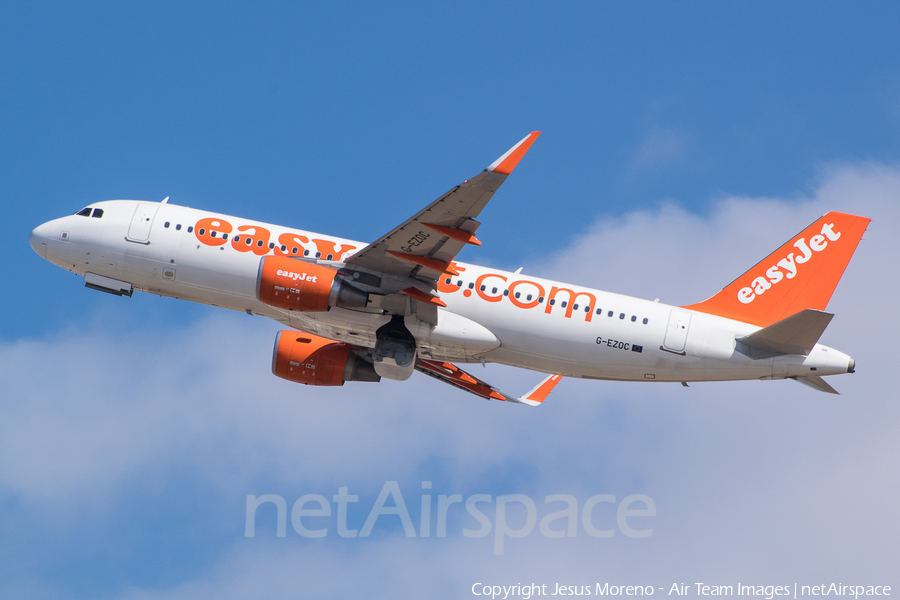 easyJet Airbus A320-214 (G-EZOC) | Photo 171358