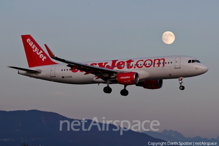 easyJet Airbus A320-214 (G-EZOD) | Photo 231538