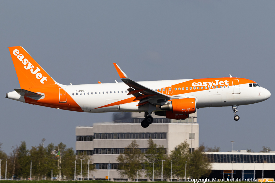 easyJet Airbus A320-214 (G-EZOF) | Photo 506490