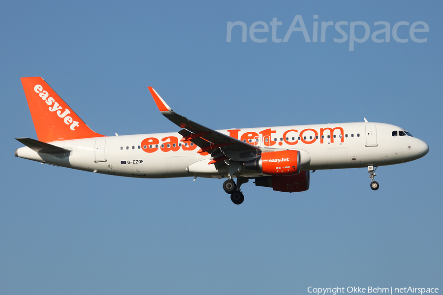 easyJet Airbus A320-214 (G-EZOF) | Photo 108675