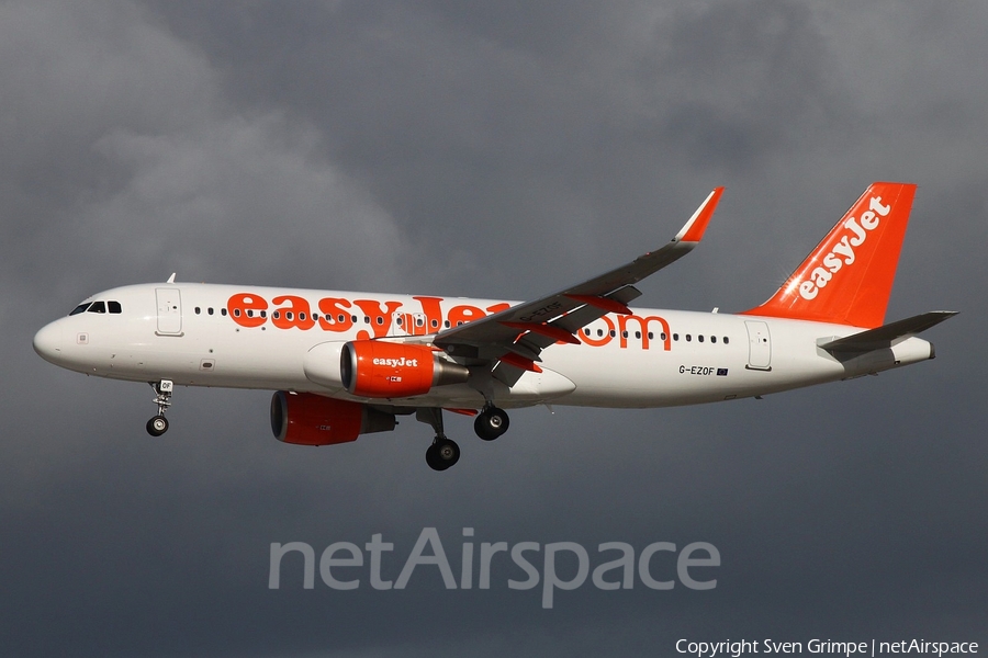 easyJet Airbus A320-214 (G-EZOF) | Photo 85110