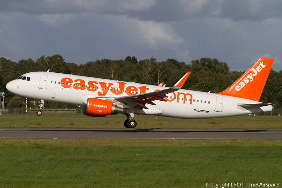 easyJet Airbus A320-214 (G-EZOF) | Photo 513124