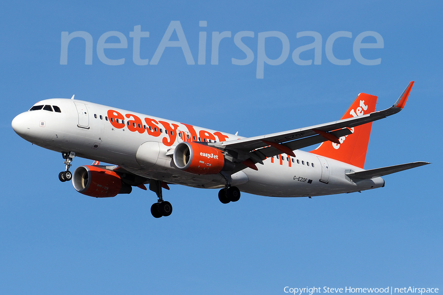 easyJet Airbus A320-214 (G-EZOF) | Photo 153714