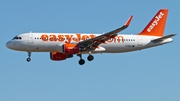 easyJet Airbus A320-214 (G-EZOJ) at  Palma De Mallorca - Son San Juan, Spain