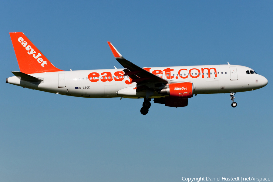 easyJet Airbus A320-214 (G-EZOK) | Photo 478419