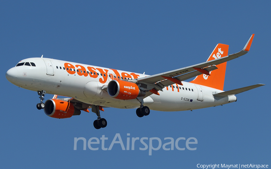 easyJet Airbus A320-214 (G-EZOK) | Photo 264893