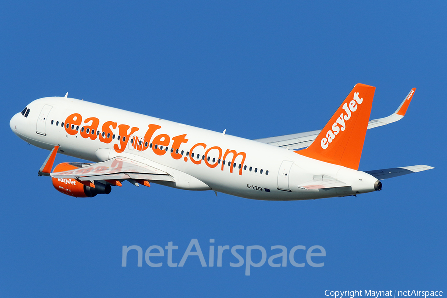 easyJet Airbus A320-214 (G-EZOK) | Photo 286663