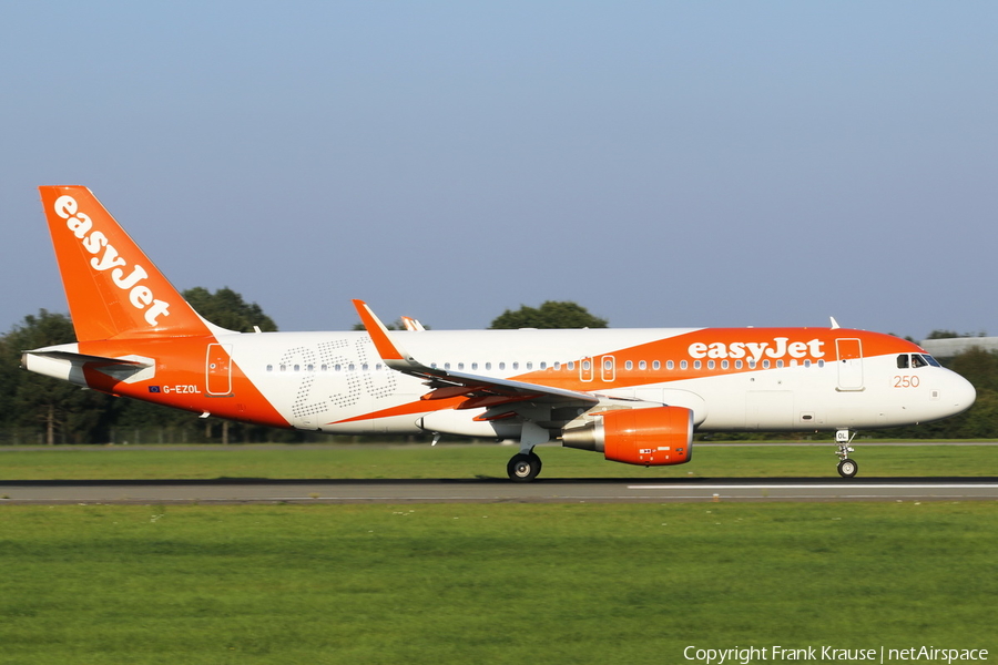 easyJet Airbus A320-214 (G-EZOL) | Photo 123656