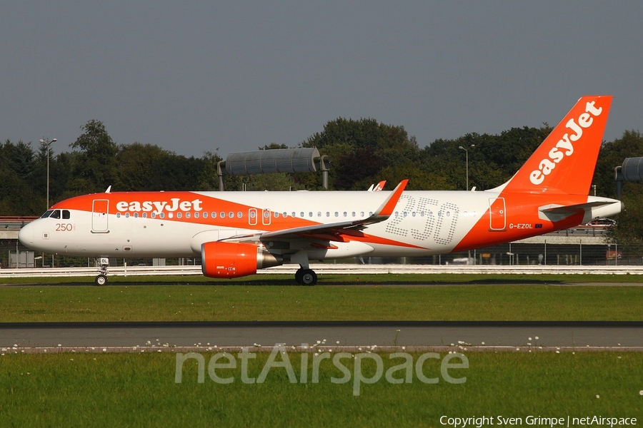 easyJet Airbus A320-214 (G-EZOL) | Photo 124124