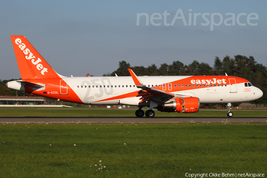 easyJet Airbus A320-214 (G-EZOL) | Photo 125743