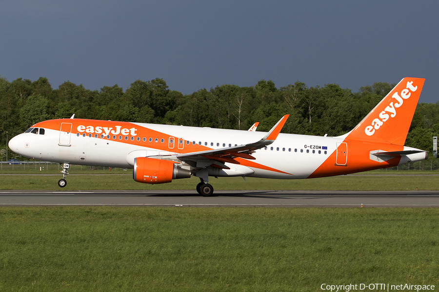 easyJet Airbus A320-214 (G-EZOM) | Photo 559355