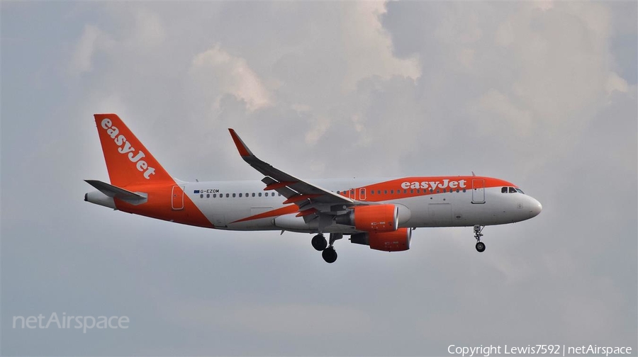 easyJet Airbus A320-214 (G-EZOM) | Photo 185067