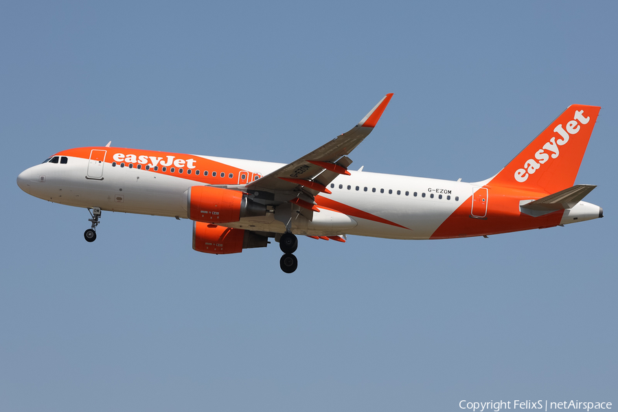 easyJet Airbus A320-214 (G-EZOM) | Photo 582368