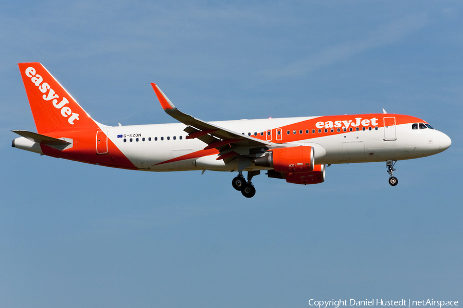 easyJet Airbus A320-214 (G-EZON) | Photo 490381