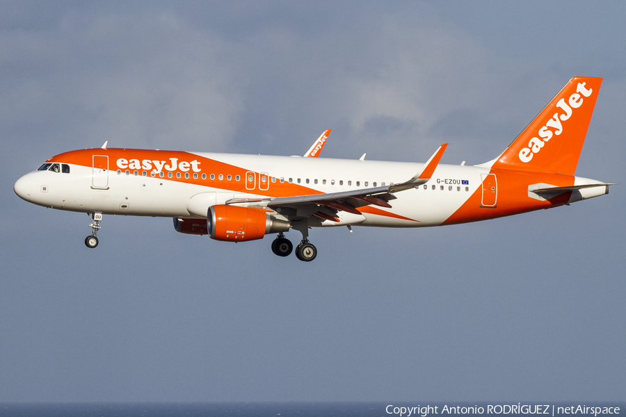easyJet Airbus A320-214 (G-EZOU) | Photo 166201