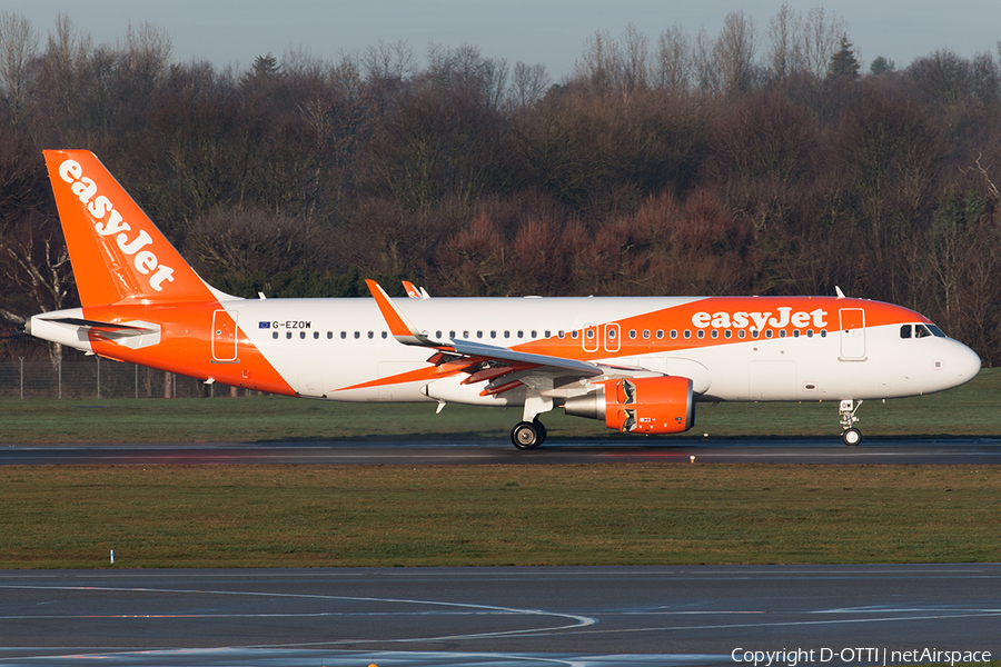 easyJet Airbus A320-214 (G-EZOW) | Photo 524585