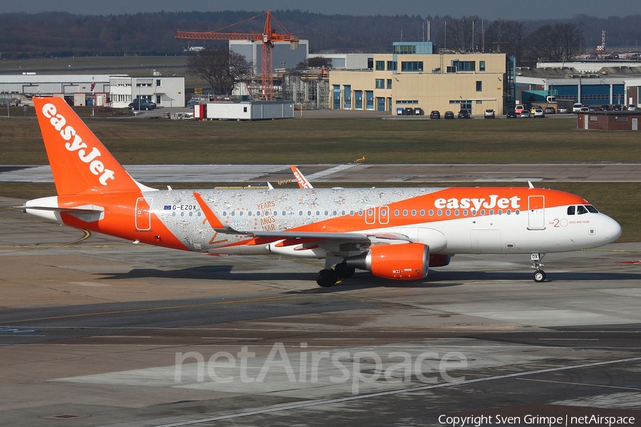 easyJet Airbus A320-214 (G-EZOX) | Photo 101424