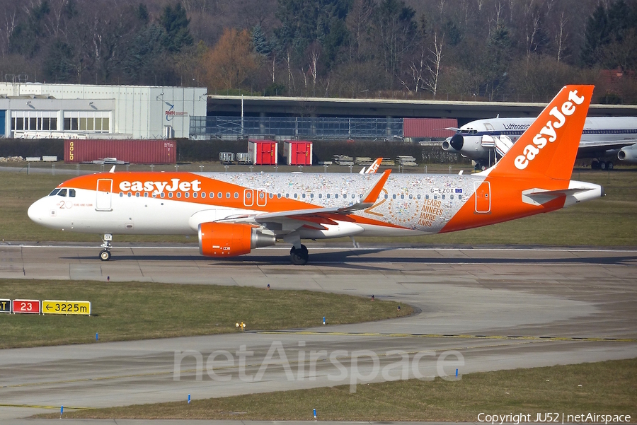 easyJet Airbus A320-214 (G-EZOX) | Photo 101427