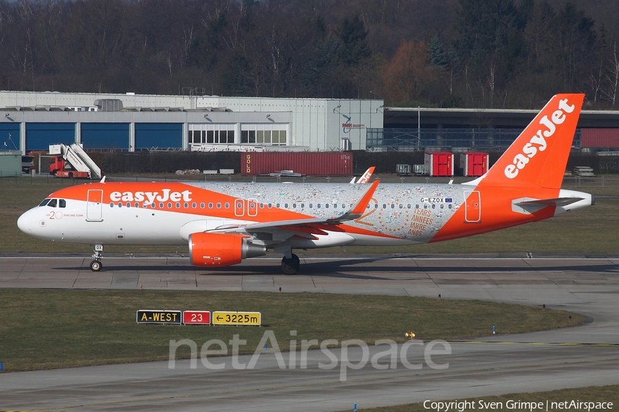 easyJet Airbus A320-214 (G-EZOX) | Photo 101650