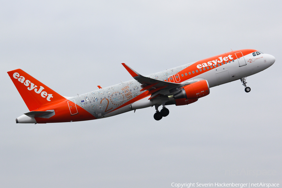easyJet Airbus A320-214 (G-EZOX) | Photo 198016