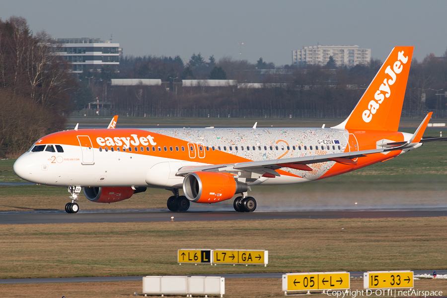 easyJet Airbus A320-214 (G-EZOX) | Photo 524615