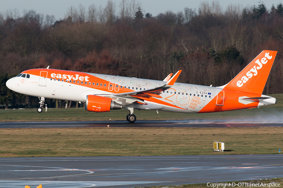 easyJet Airbus A320-214 (G-EZOX) | Photo 524616