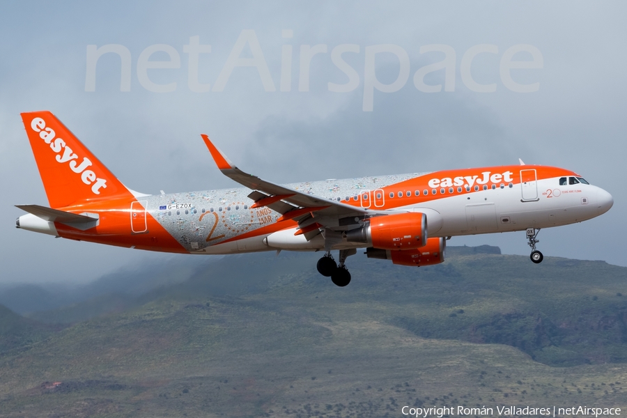 easyJet Airbus A320-214 (G-EZOX) | Photo 338664